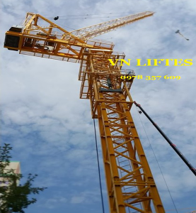 Cẩu tháp Luffing - Thang Nâng Hàng Thuỷ Lực VN LIFTES - Công Ty TNHH Giải Pháp Thiết Bị Nâng Việt Nam